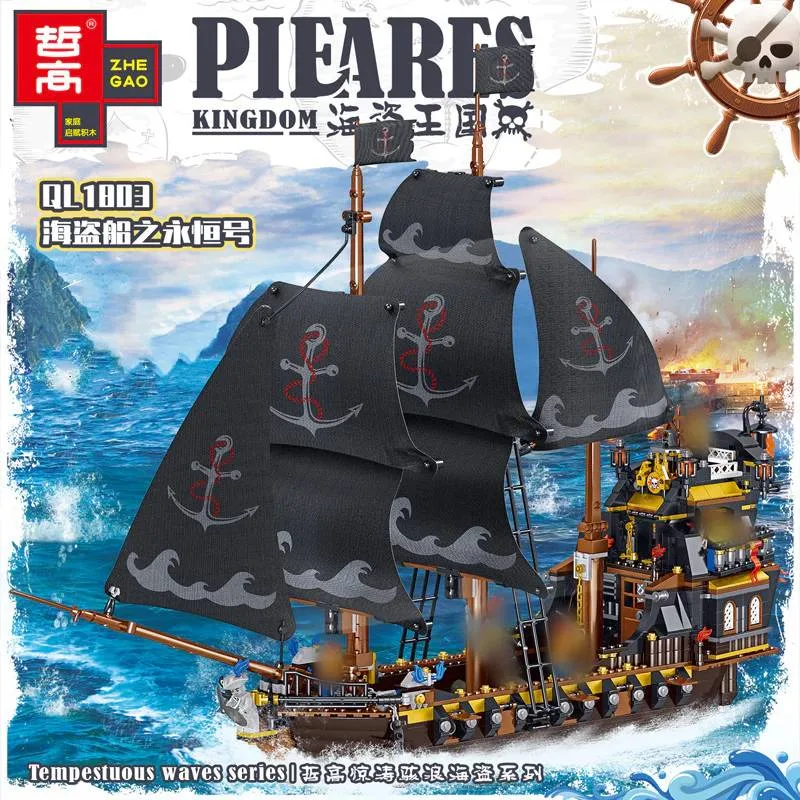 ZHEGAO Navire de pirates (ZHE-QL1803) - prix | Brick Broker