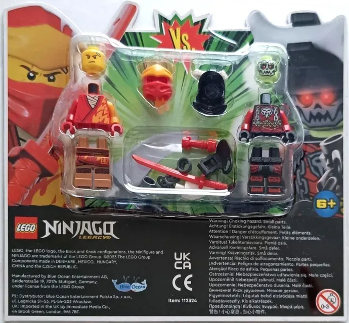 LEGO 112324 Kai vs. le Roi des Os - prix | Brick Broker
