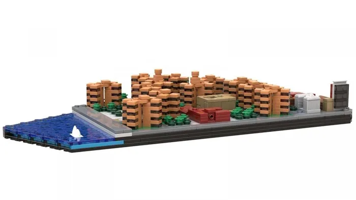 BlueBrixx Manhattan Unité 5 Deux Ponts (BB-100263) - prix | Brick Broker