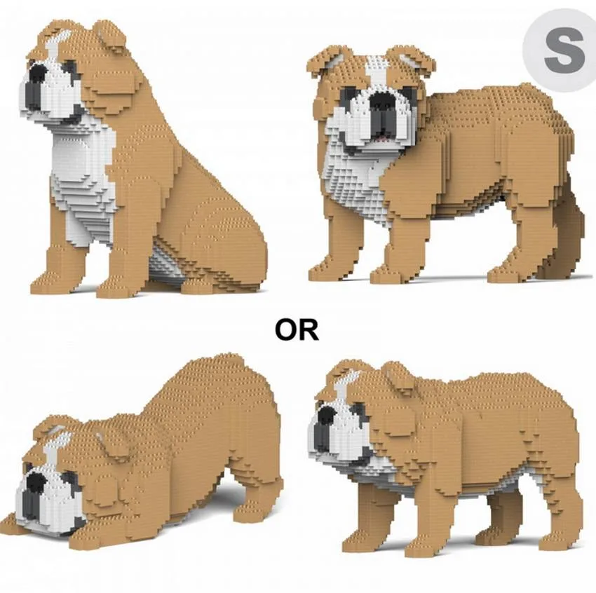 JEKCA Pack Bouledogue Anglais 4-en-1 01-M03 - Taille standard (JEK-ST19EBD01-M03) - prix | Brick Broker