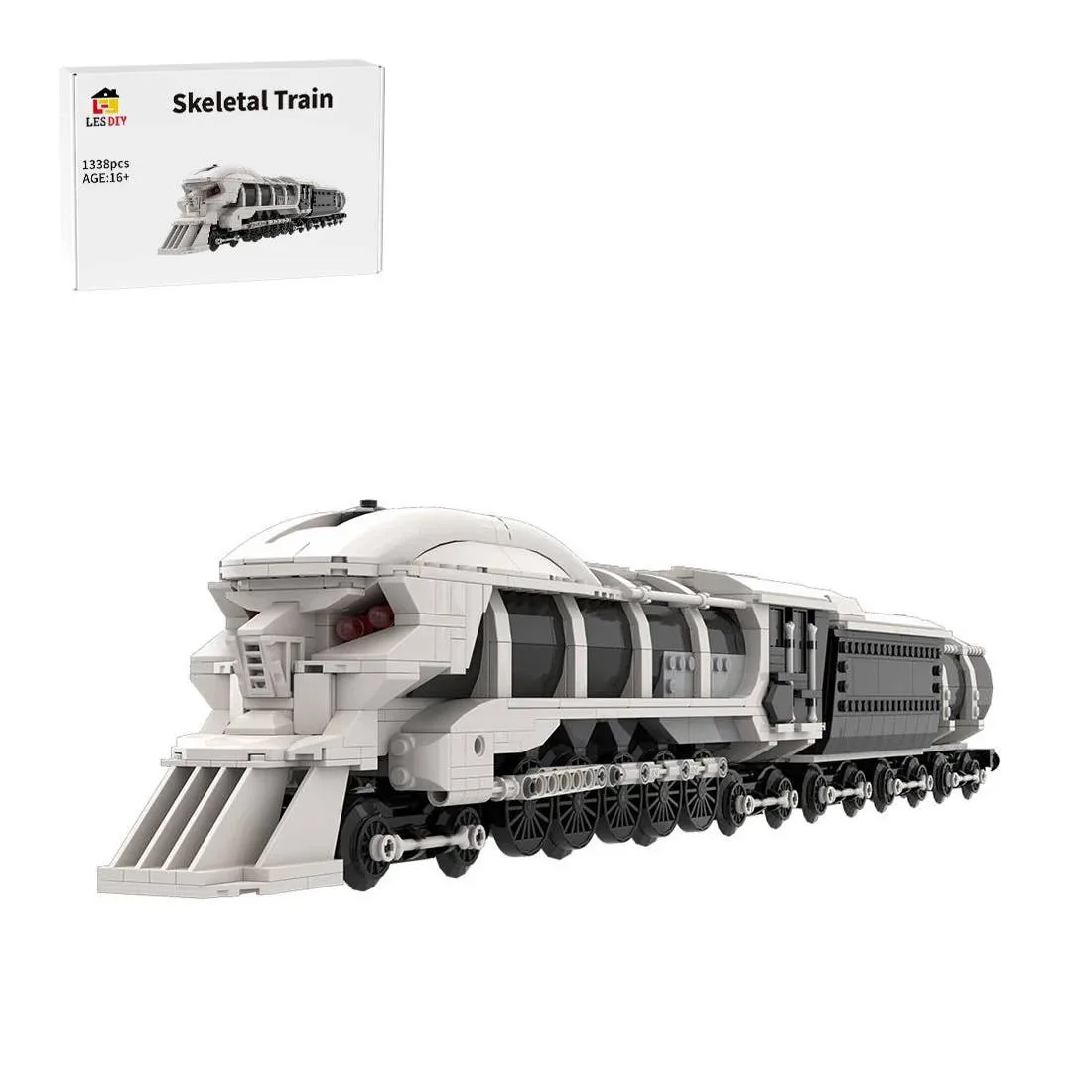 LesDiy Train squelette style fantastique (LESDIY-3447113) - prix | Brick Broker