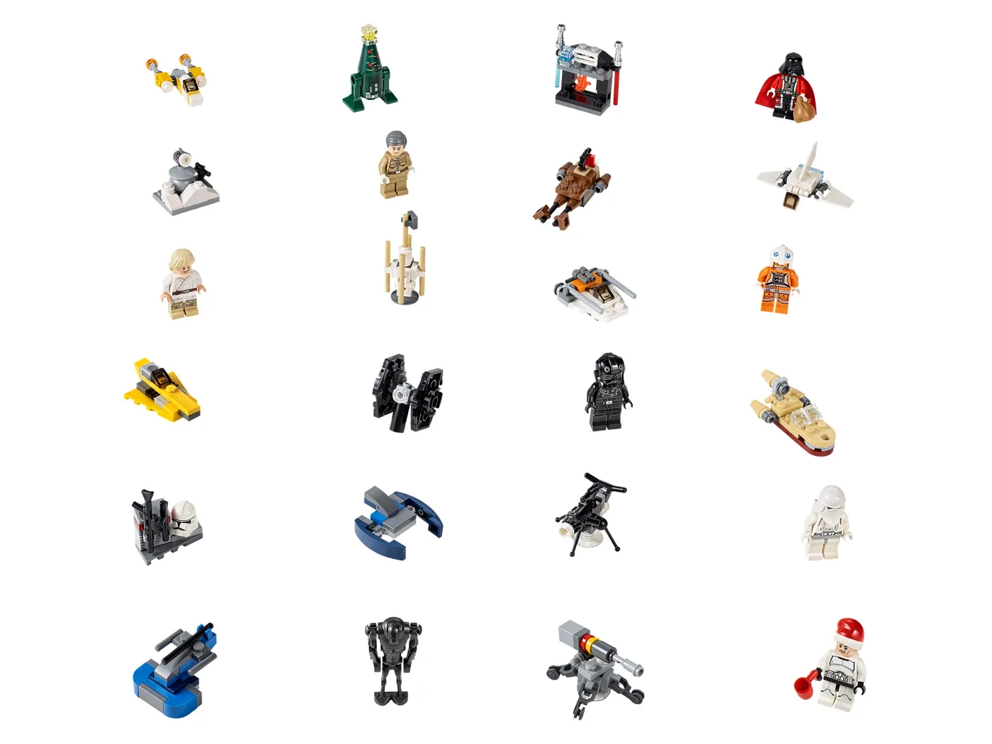 LEGO 75056 Calendrier de l'Avent Star Wars 2014 - prix | Brick Broker