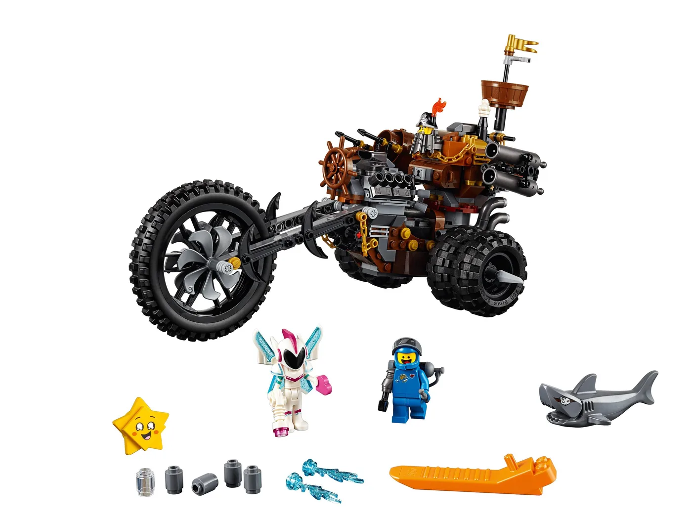 LEGO 70834 Le Trike Heavy Metal de MetalBeard ! - prix | Brick Broker