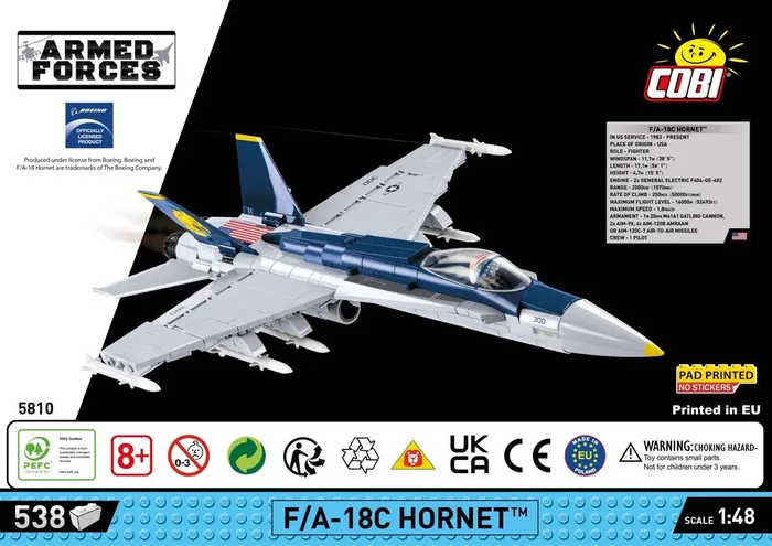 COBI F/A-18C Hornet (COBI-5810) - prix et où acheter | Brick Broker
