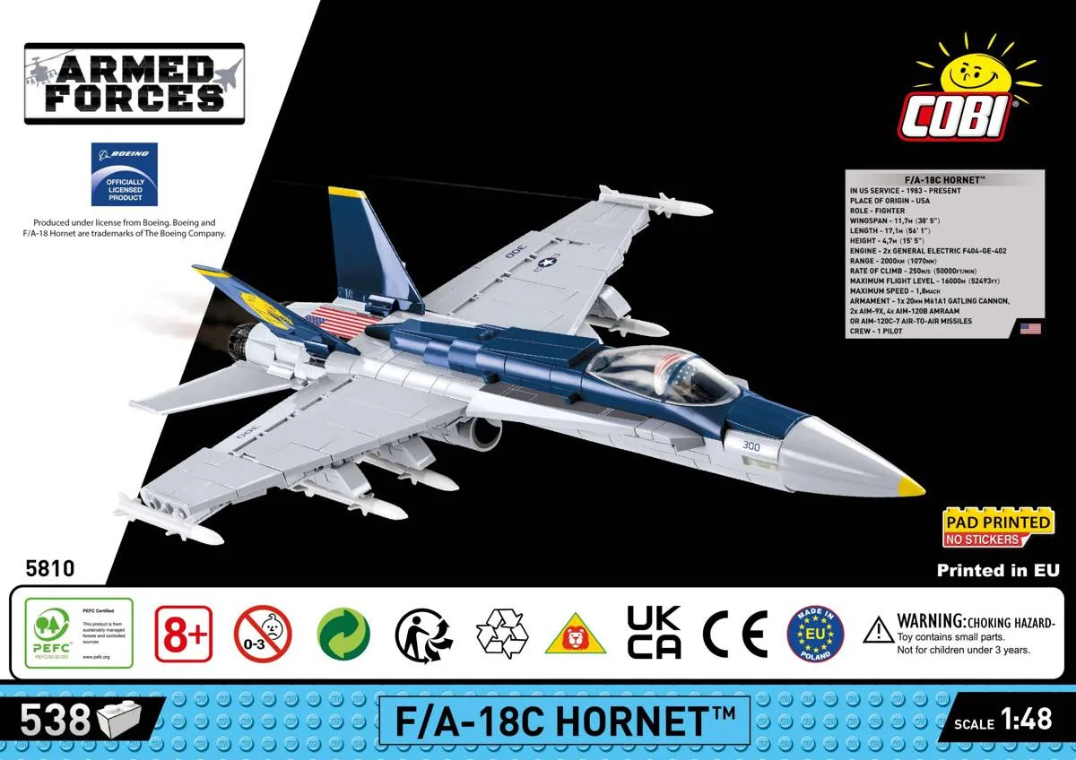 COBI F/A-18C Hornet (COBI-5810) - prix et où acheter | Brick Broker