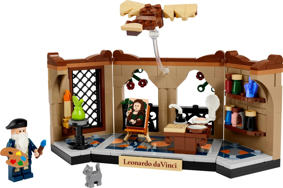LEGO 40902 Hommage à Léonard de Vinci (dès 150) - prix | Brick Broker