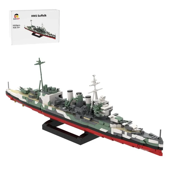 LesDiy Croiseur lourd HMS Suffolk (LESDIY-3727876) - prix | Brick Broker