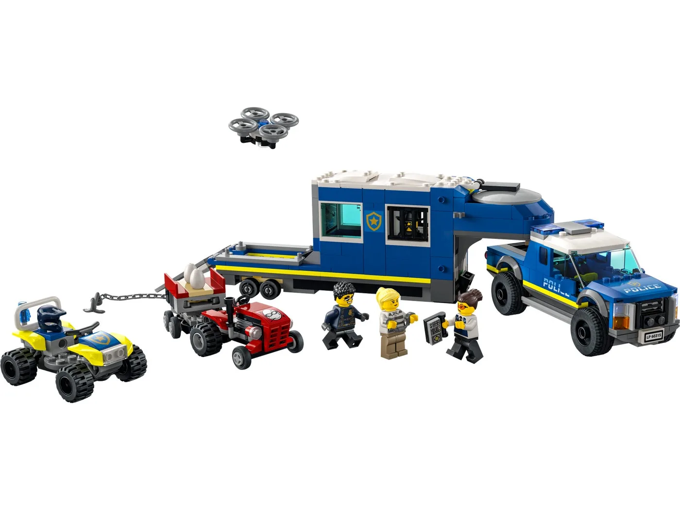 LEGO 60315 Camion de commandement mobile de la police - prix | Brick Broker