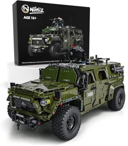 Nifeliz Kit de construction militaire : Camion de guerre, jouet de collection pour adultes (NF10148) - prix | Brick Broker