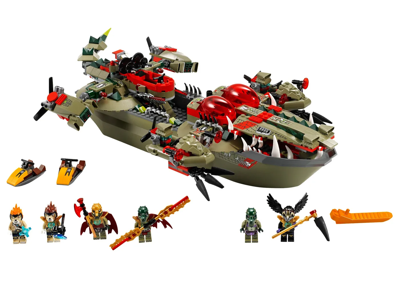 LEGO 70006 Vaisseau de commandement de Cragger - prix | Brick Broker