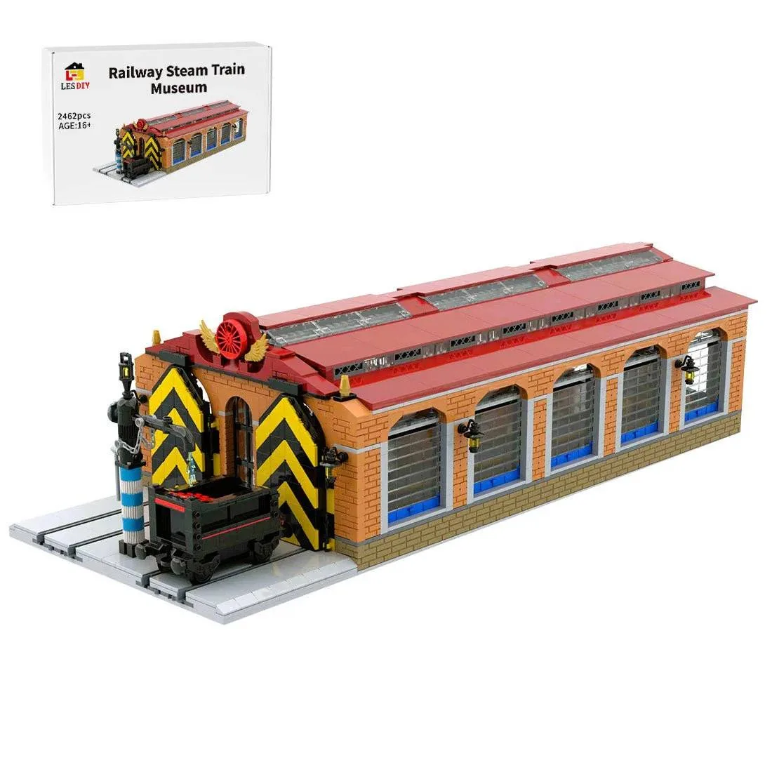 LesDiy Musée des trains à vapeur (LESDIY-3617114) - prix | Brick Broker