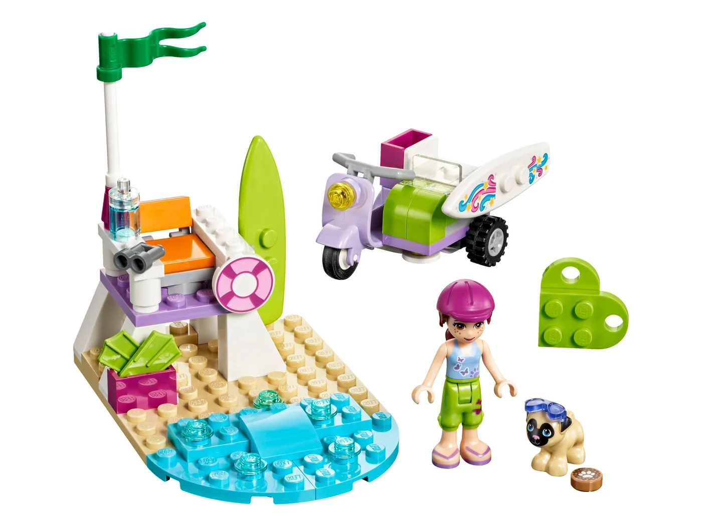 LEGO 41306 Le scooter de plage de Mia - prix | Brick Broker