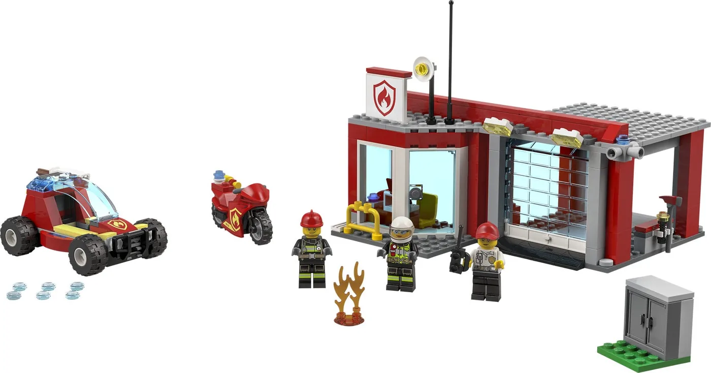 LEGO 77943 Kit de démarrage de la caserne de pompiers - prix | Brick Broker
