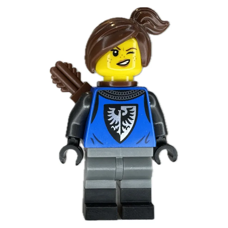Mountain Fortress Black Falcon Archer - Female — minifigurine LEGO | Brick Broker