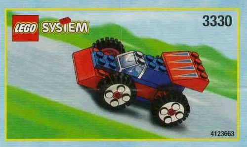 LEGO 3330 Voiture de course - prix et où acheter | Brick Broker