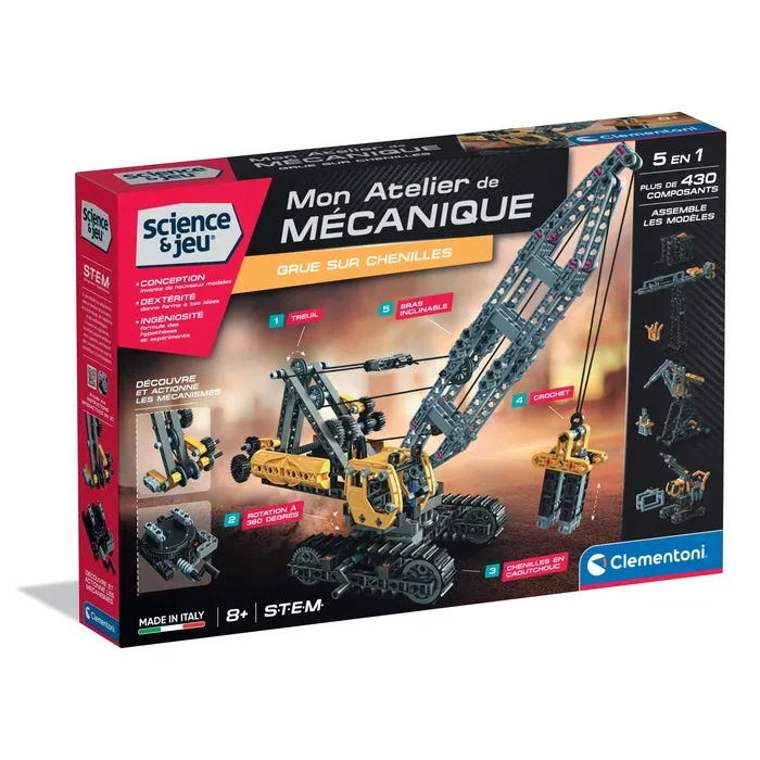 Clementoni Mon atelier de mécanique - Grue sur chenilles (CLEM-52929) - prix | Brick Broker
