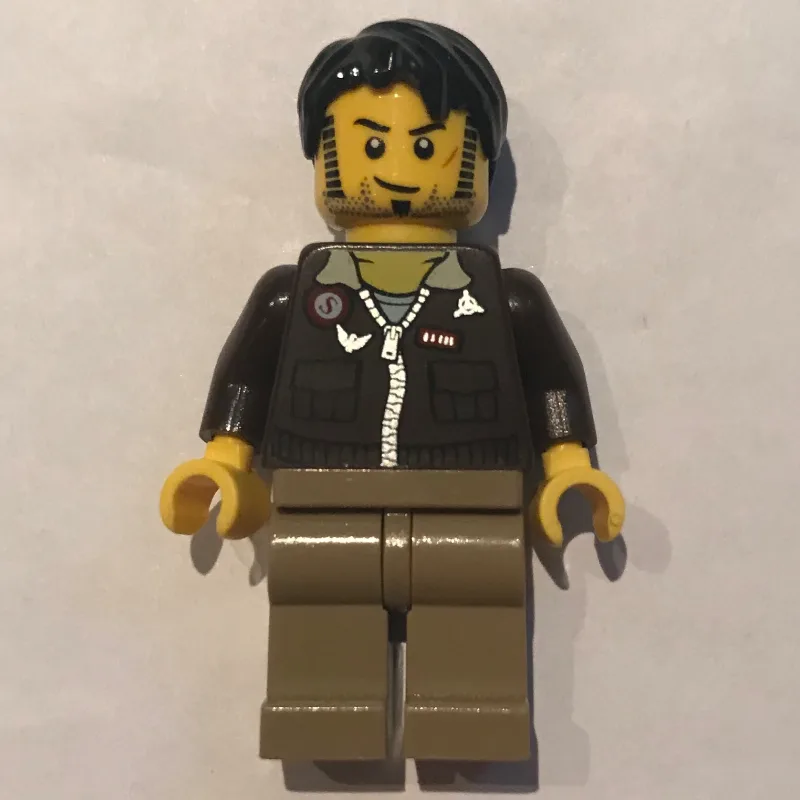 Jake Raines in Reddish Brown Jacket — dans quels sets LEGO ? (fig-006624) | Brick Broker