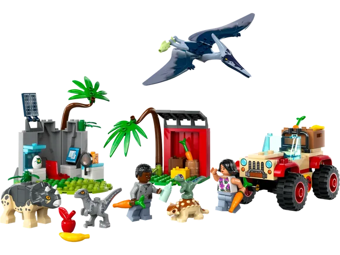 LEGO 76963 Centre de sauvetage des bébés dinosaures - prix | Brick Broker