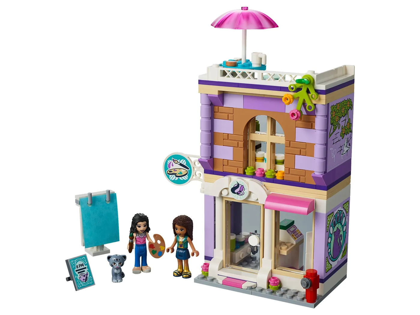 LEGO 41365 L'atelier d'art d'Emma - prix | Brick Broker