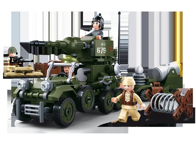 Sluban Boîte cadeau Seconde Guerre mondiale 4en1 (SLB-M38-B0679) - prix | Brick Broker