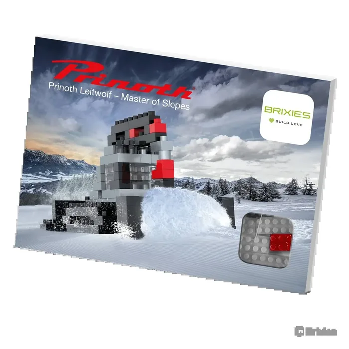 BRIXIES Postkarte Prinoth™ Leitwolf Snow Groomer (BRIXIES-220.121) - prix | Brick Broker