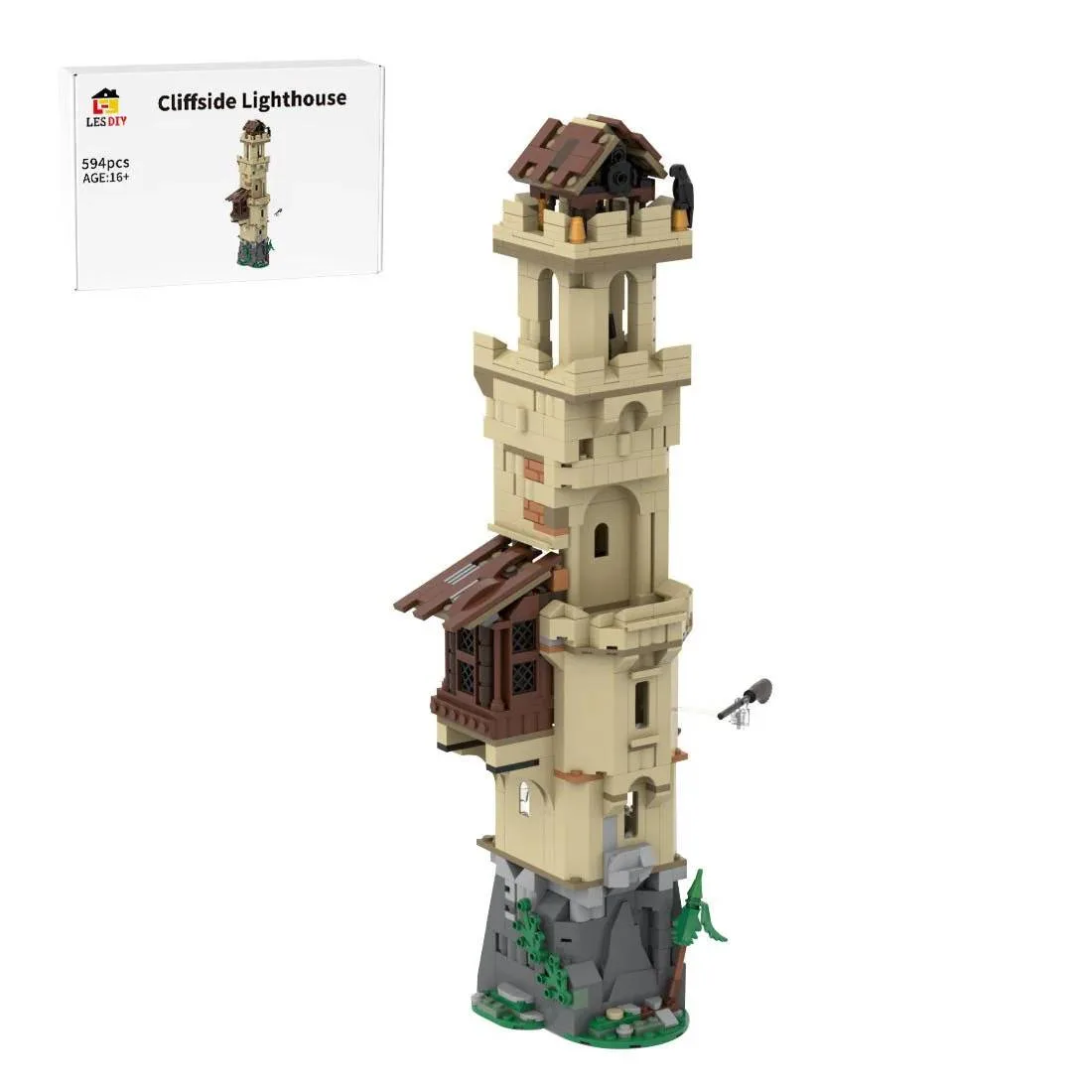 LesDiy Phare à Flanc de Falaise (LESDIY-3664761) - prix | Brick Broker