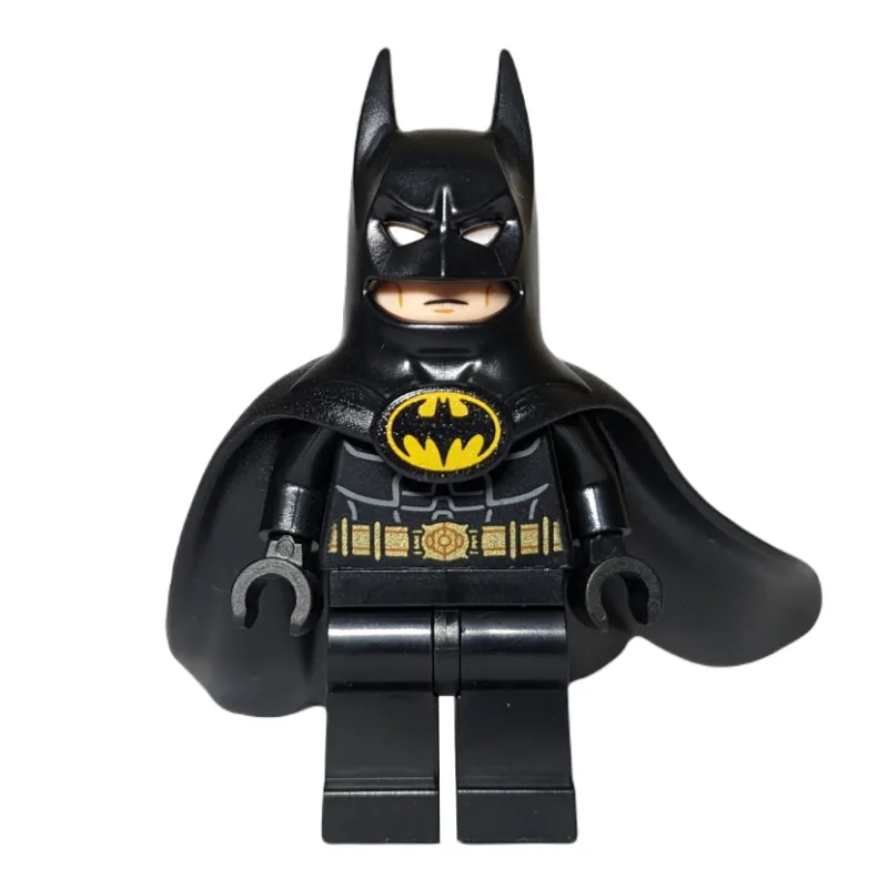 Batman, Black Suit, Black Cape and Cowl (Rubb… — minifigurine LEGO | Brick Broker