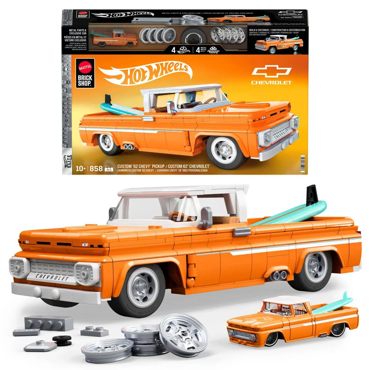 Mattel Boutique de briques Hot Wheels™ Custom ’62 Chevy Pickup (JFT20) - prix | Brick Broker