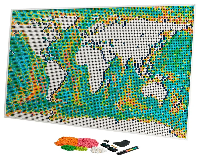 LEGO 31203 Carte du monde - prix et où acheter | Brick Broker