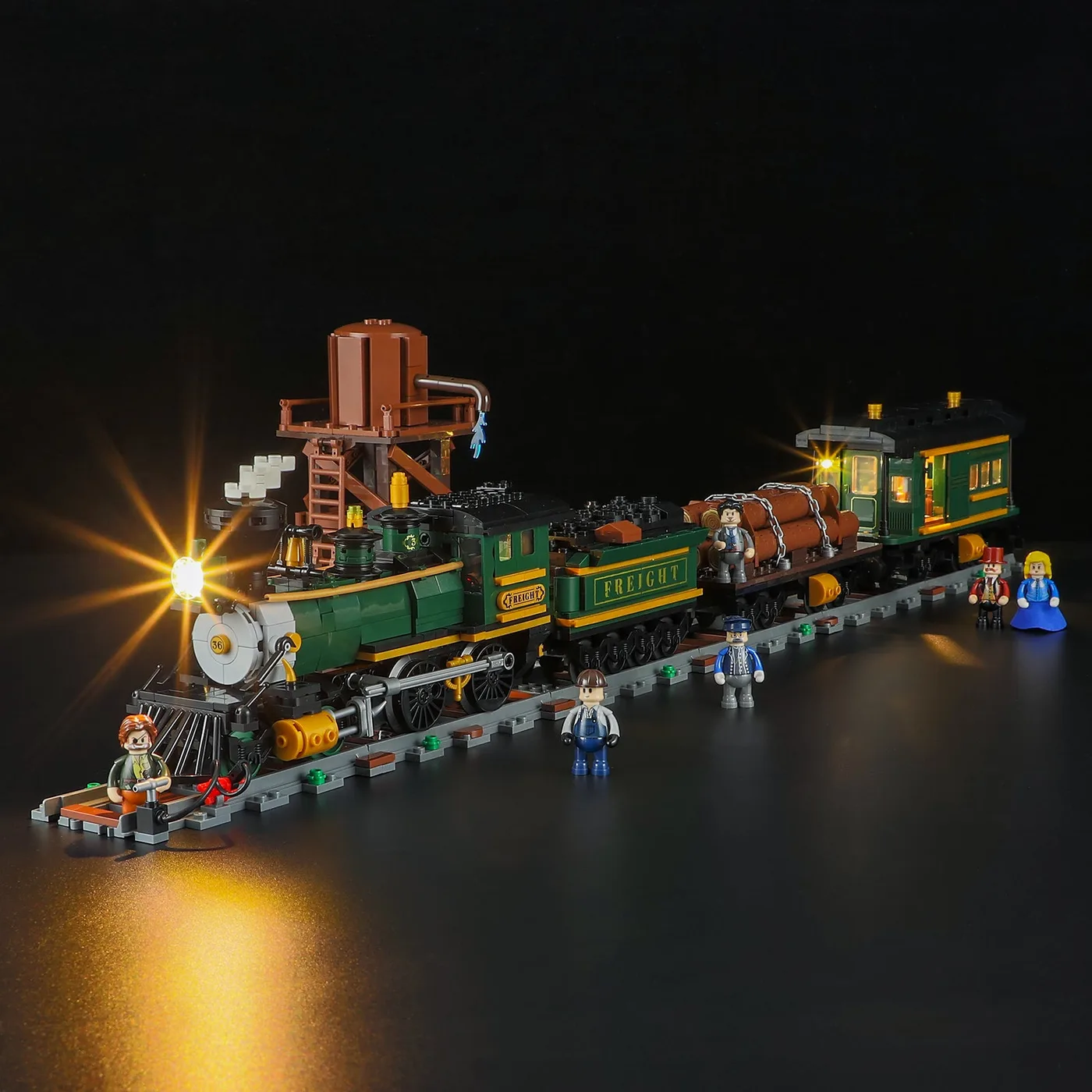 Lumibricks Train de marchandises western (LUMI-F9036) - prix | Brick Broker