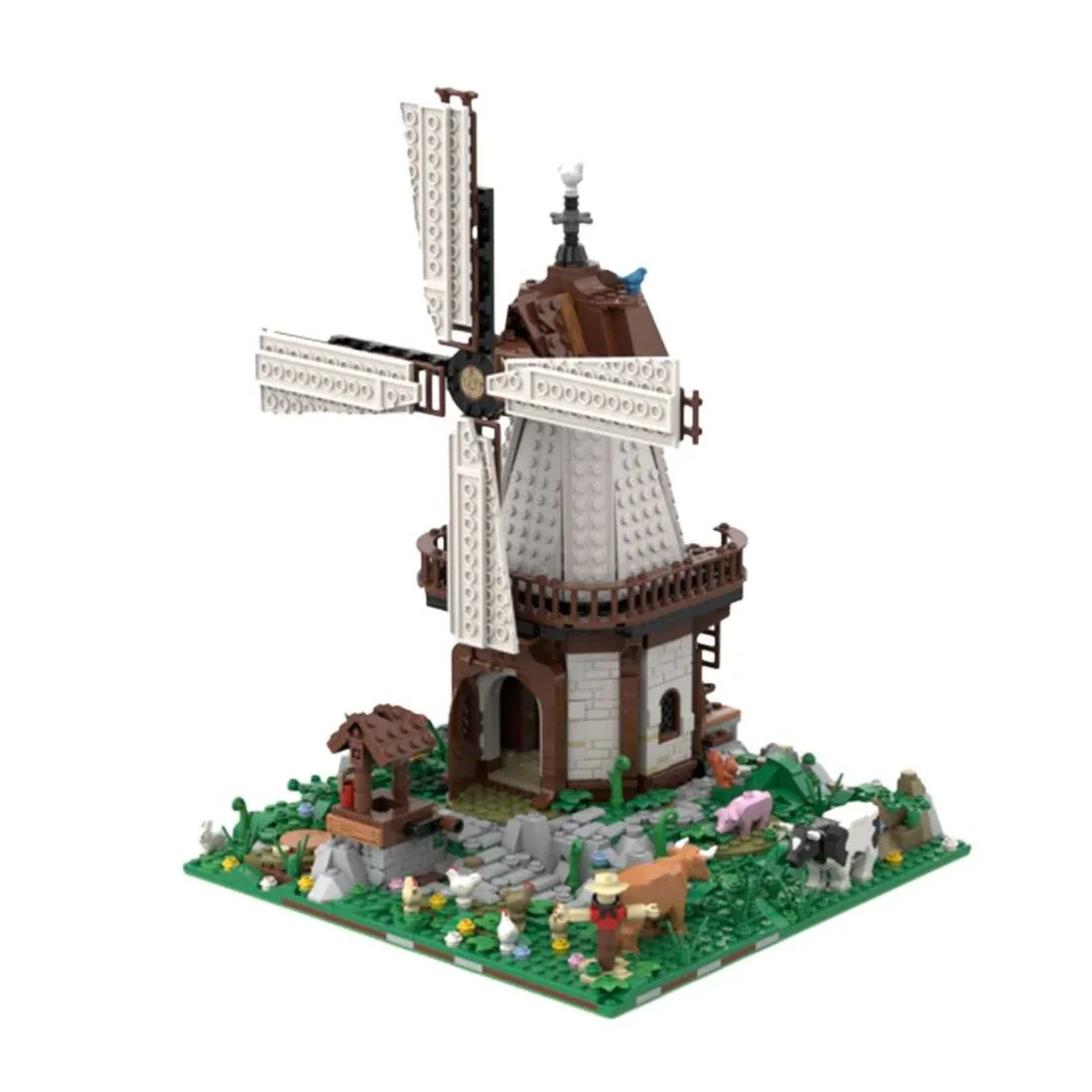 LesDiy Moulin de ville médiévale (LESDIY-3531525) - prix | Brick Broker