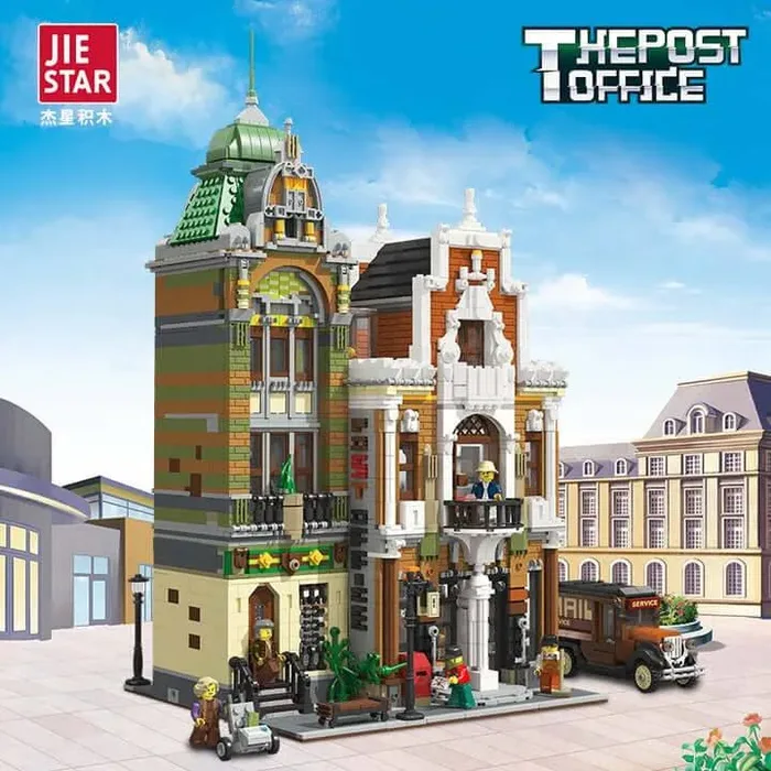 JIESTAR Le bureau de poste LEGO (JS-89126) - prix | Brick Broker