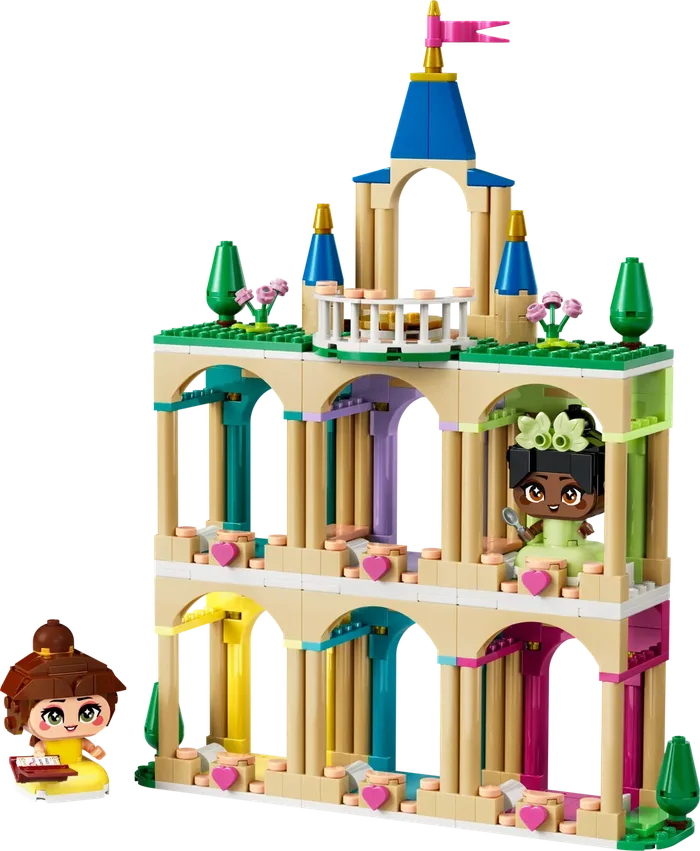 LEGO 43291 Mini Belle et Tiana avec Château - prix | Brick Broker