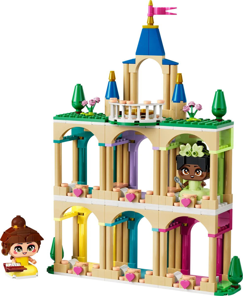 LEGO 43291 Mini Belle et Tiana avec Château - prix | Brick Broker