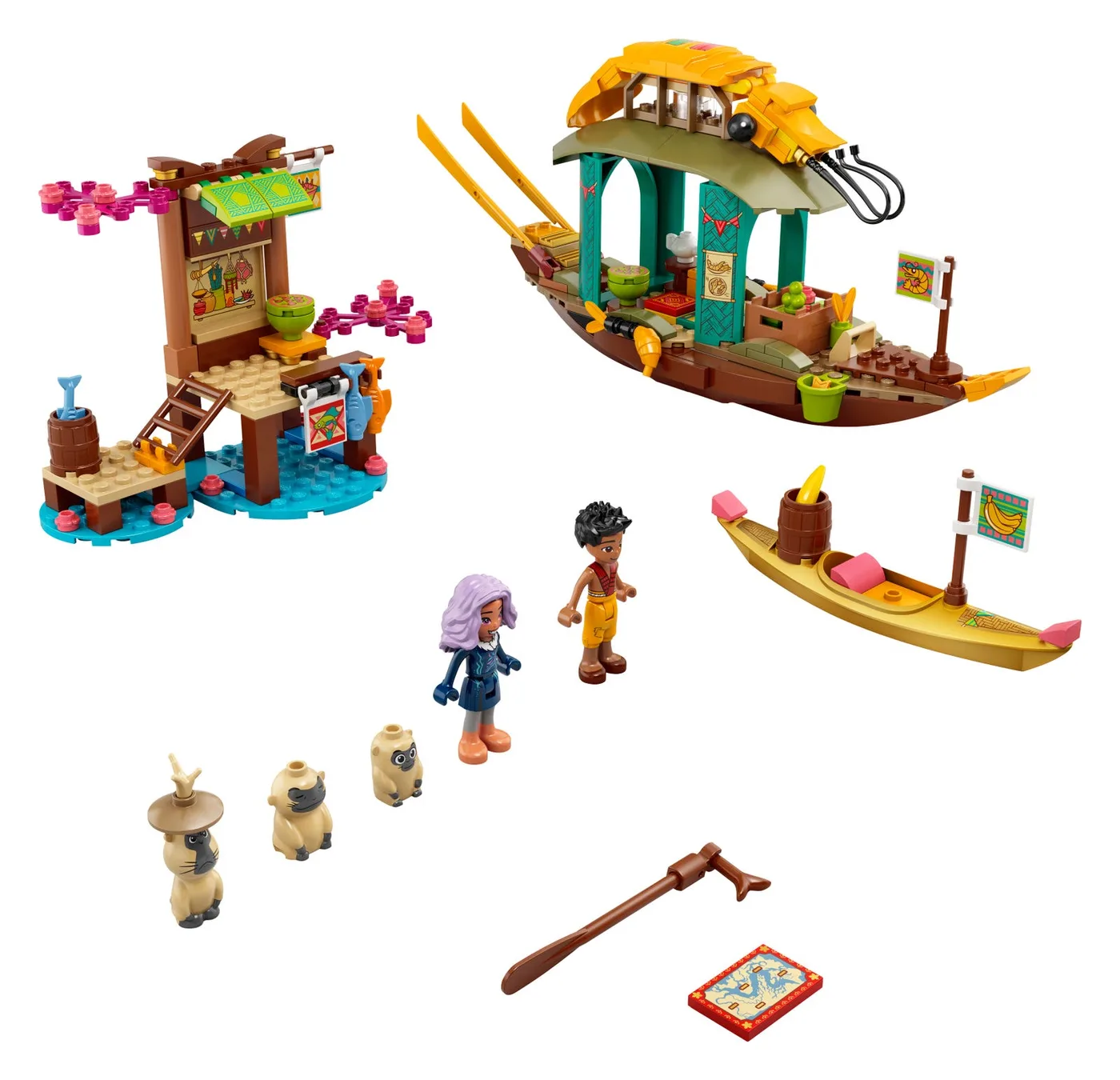 LEGO 43185 Le bateau de Boun - prix et où acheter | Brick Broker