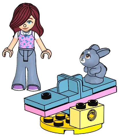 LEGO 562502 Paisley et sa balançoire avec lapin - prix | Brick Broker