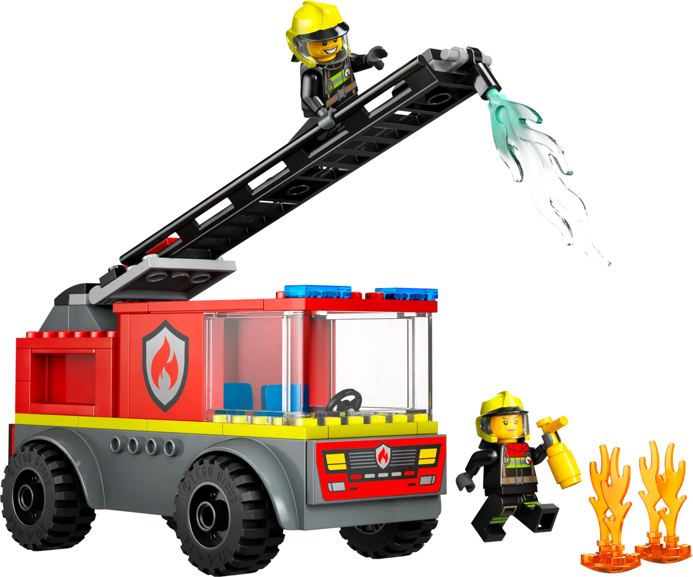 LEGO 60463 Le camion de pompiers avec grande échelle - prix | Brick Broker