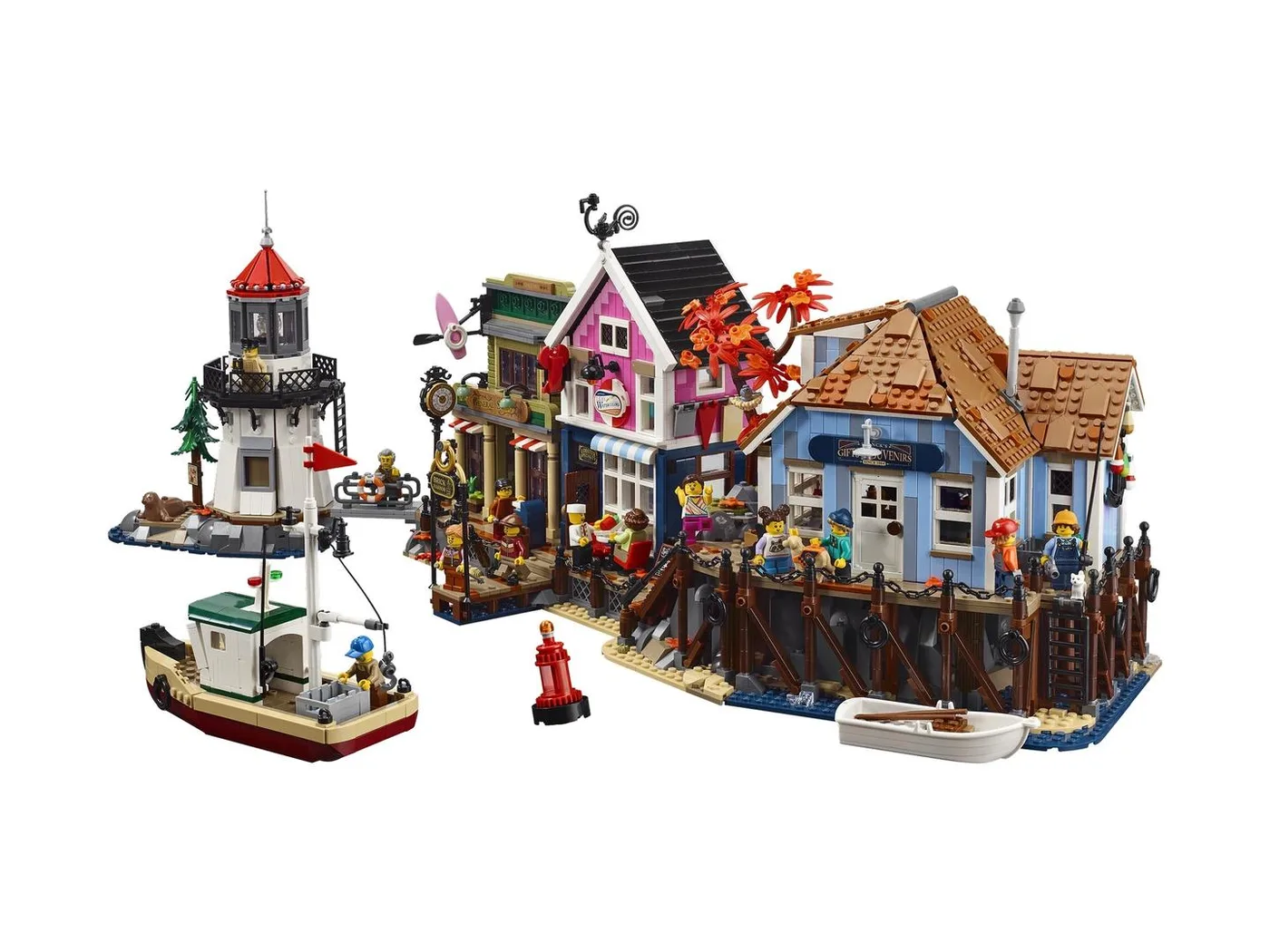 LEGO 910069 Le village des pêcheurs - prix | Brick Broker