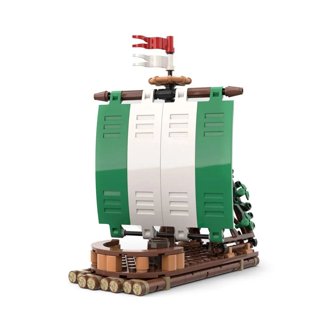 LesDiy Loutre de rivière - Radeau des Hommes de la forêt (LESDIY-3490955) - prix | Brick Broker