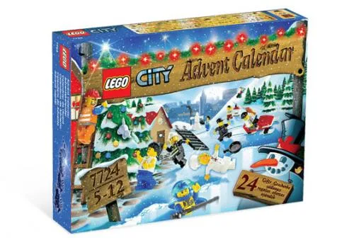 LEGO 7724 Calendrier de l'avent de la ville 2008 - prix | Brick Broker