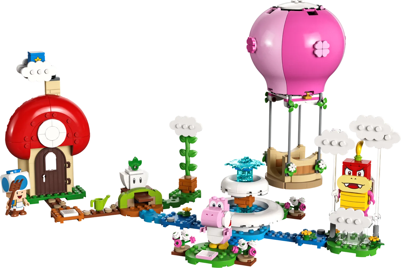 LEGO 71419 Ensemble d'extension La chevauchée en montgolfière de Peach - prix | Brick Broker