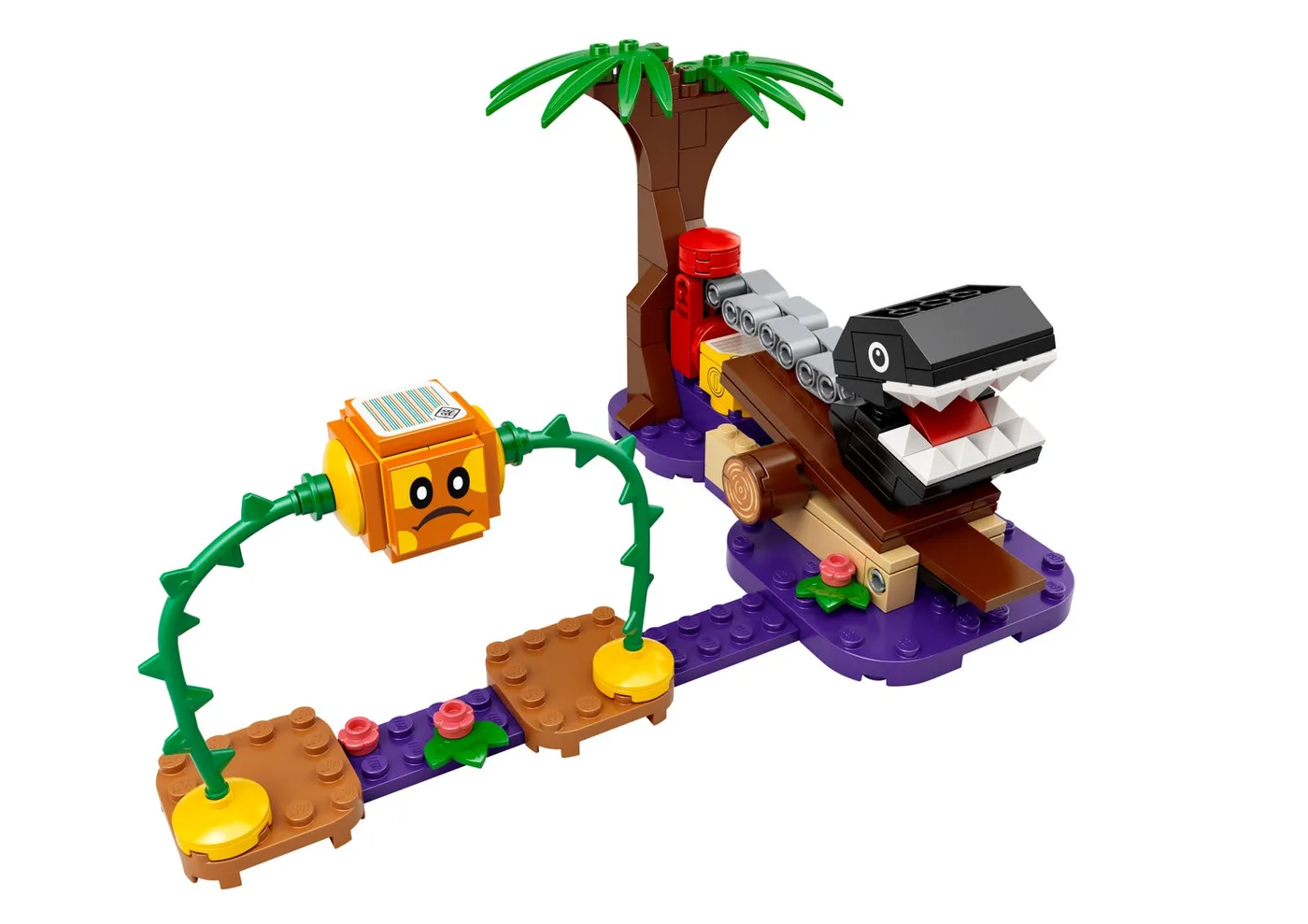 LEGO 71381 Ensemble d'extension La rencontre dans la jungle de Chain Chomp - prix | Brick Broker