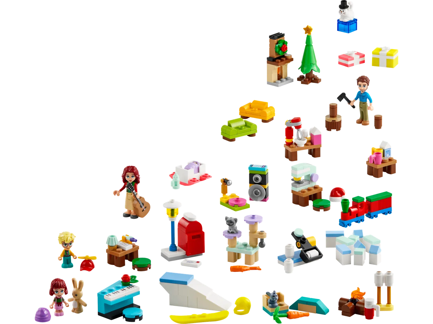 LEGO 42637 Calendrier de l'Avent Friends 2024 - prix | Brick Broker