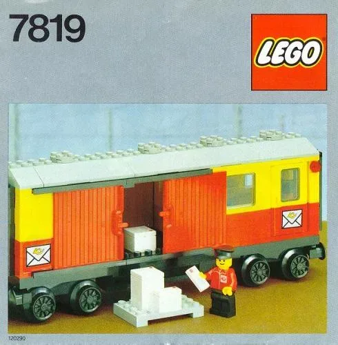 LEGO 7819 Wagon postal couvert - prix et où acheter | Brick Broker
