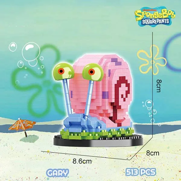 Balody SpongeBob SquarePants - Gary l'escargot (BAL-18388) - prix | Brick Broker
