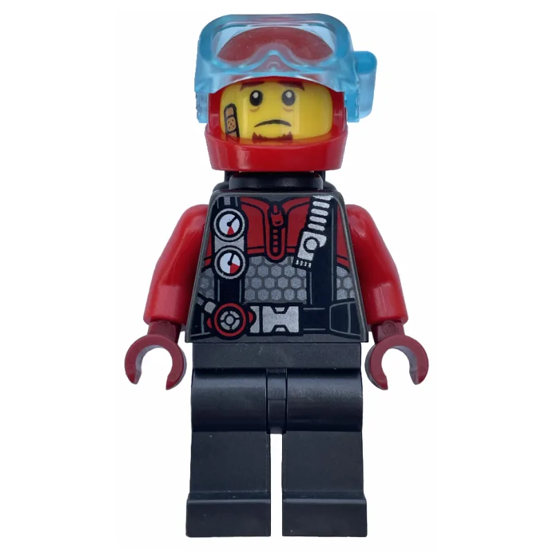 Criminal, Frankie Lupelli, Diving Suit — dans quels sets LEGO ? (fig-010853) | Brick Broker