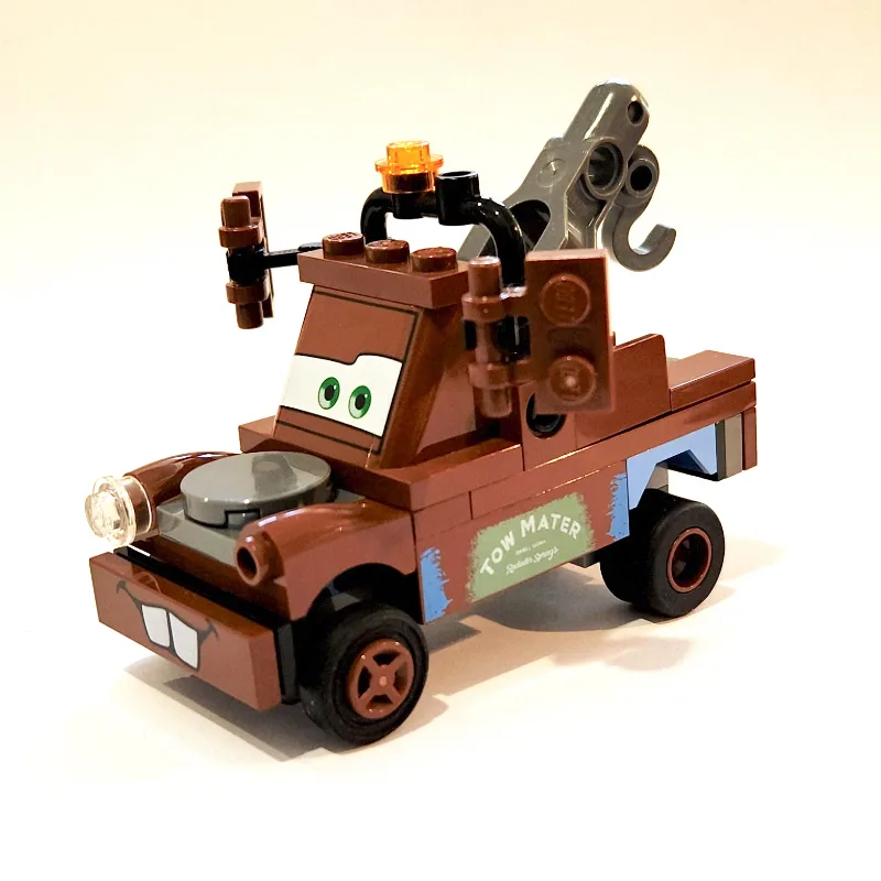 Tow Mater, Raised Left Eye — dans quels sets LEGO ? (fig-014077) | Brick Broker