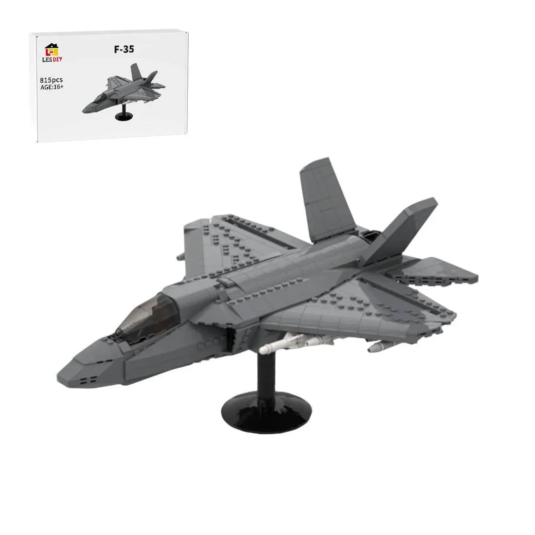 LesDiy Chasseur F-35 Stealth Militaire (LESDIY-3659562) - prix | Brick Broker