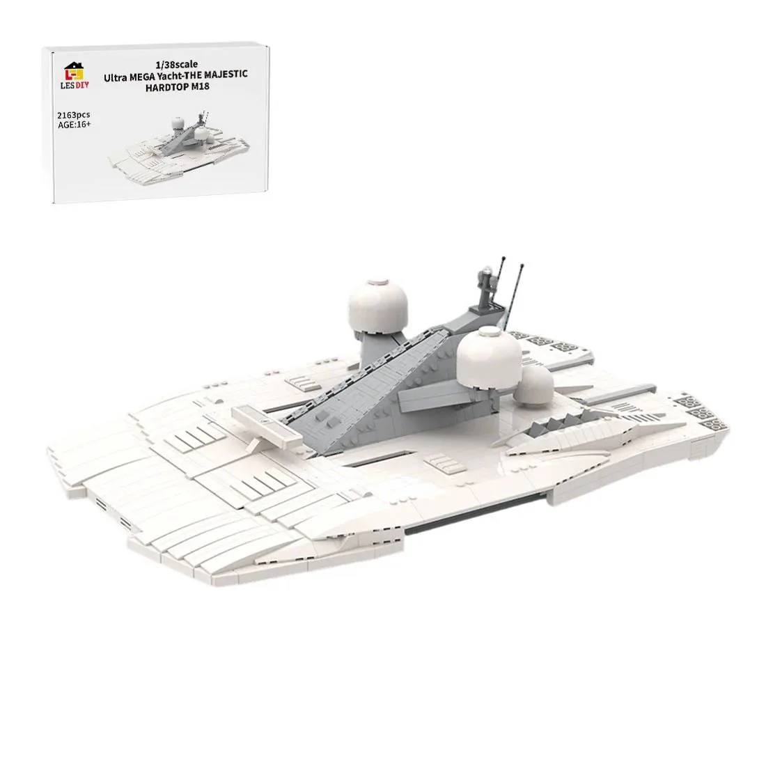 LesDiy Ultra MEGA Yacht - Partie 11 Module 18 Hardtop (LESDIY-3655881) - prix | Brick Broker