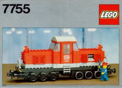 LEGO 7755 Locomotive diesel de manœuvre lourde - prix | Brick Broker